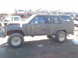 1987 TOYOTA 4RUNNER GREEN 2.4L MT 4WD Z19522